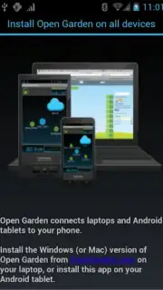 Open Garden captura 4