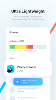 Pawxy: Private VPN Browser captura 4