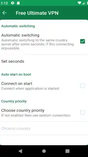 Ultimate VPN captura 2