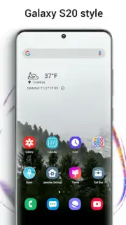 Cool S20 Launcher Galaxy OneUI captura 7