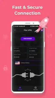 Fire VPN - Vpn Proxy Browser captura 3