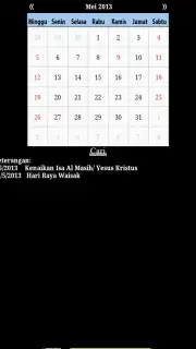 Kalender Nasional captura 2