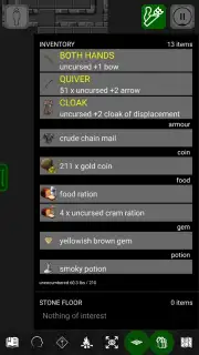 Pathos: Nethack Codex captura 6