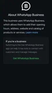 WhatsApp Business captura 1