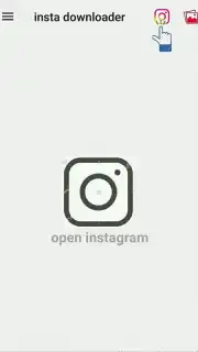 Android insta downloader captura 1