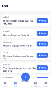 Font Keyboard captura 2
