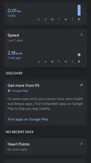 Google Fit captura 10