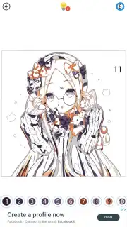 Anime - Paint by Numbers captura 4