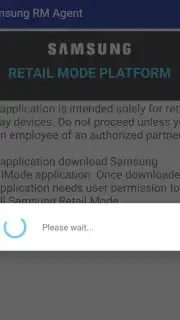 Samsung Retail Mode captura 2