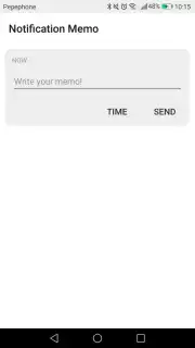 Notification Memo captura 4