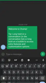 Chomp SMS captura 5