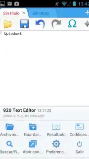 920 Text Editor captura 5