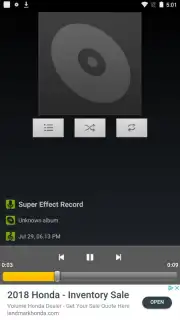 Default Music Player captura 4