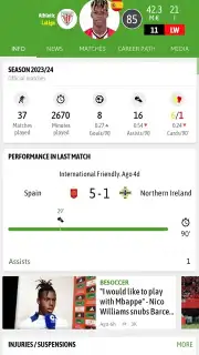 BeSoccer captura 11