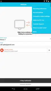 Mobizen Screen Recorder captura 2