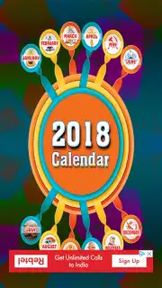 2018 Calendar captura 2