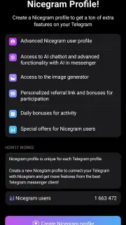Nicegram: Web3 for Telegram X captura 13