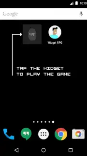 Widget RPG captura 3