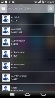 Photo Caller Screen captura 2