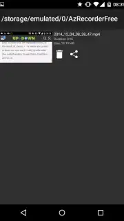AZ Screen Recorder captura 8