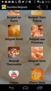 Recettes de Beignets captura 4