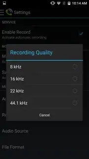 MP3 Call Recorder captura 2