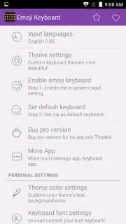 Emoji Keyboard - CrazyCorn captura 4