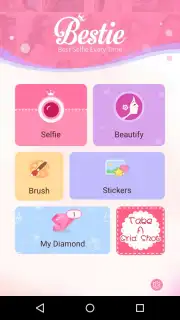 Bestie - Selfies Camera captura 1