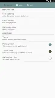 Font Installer captura 7