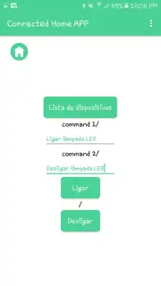 Connected Home APP captura 2