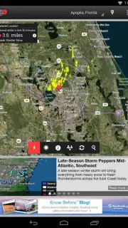 WeatherBug captura 1