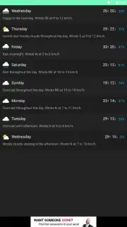 CARROT Weather captura 11