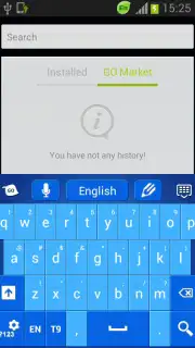 Blue Keyboard captura 6