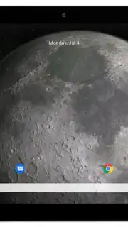 Moon 3D Live Wallpaper captura 7