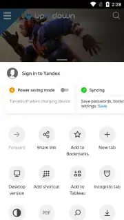 Yandex Browser Beta captura 4