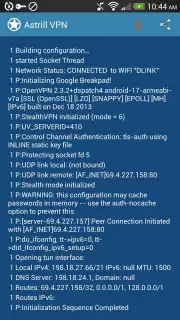 Astrill VPN captura 1
