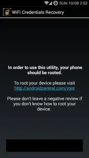 WiFi Credentials Recovery★ROOT captura 1