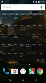 Touch Calendar Free captura 1