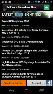 Latest UFO Sightings captura 6