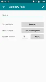 Fasting Time captura 6