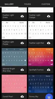 Microsoft SwiftKey Beta captura 1