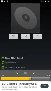 Default Music Player captura 5