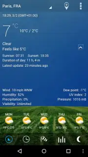 Digital Clock & World Weather captura 5