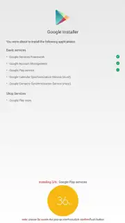 Google Installer captura 4
