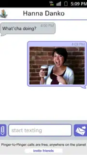 Pinger Messenger captura 2