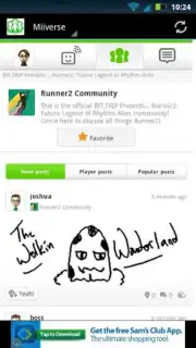 Miiverse Mobile captura 1