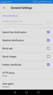 4G Browser captura 1