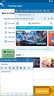 Floating Apps captura 22