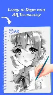 AR Drawing Anime captura 2