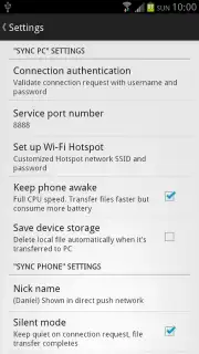 Software Data Cable captura 14